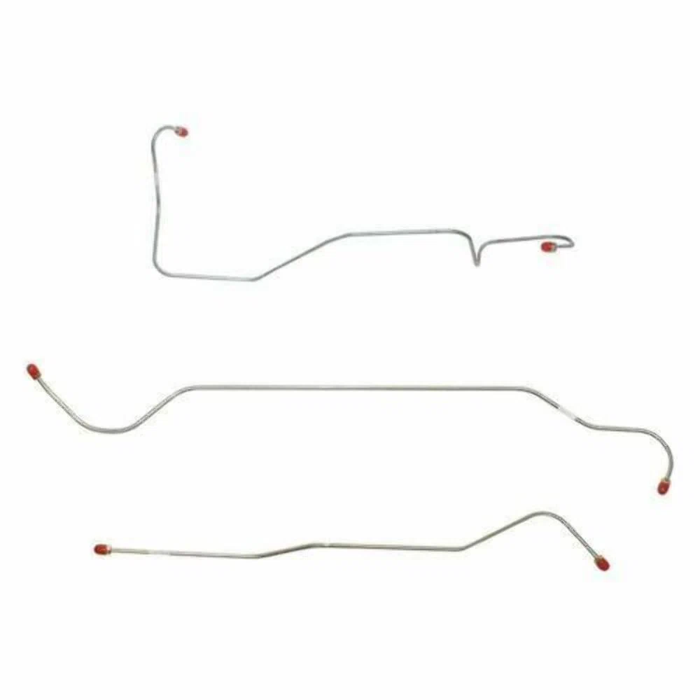 1952 Chevrolet Series I 3_4 Ton Truck Front Brake Line Kit Stainless - TKT5202SS
